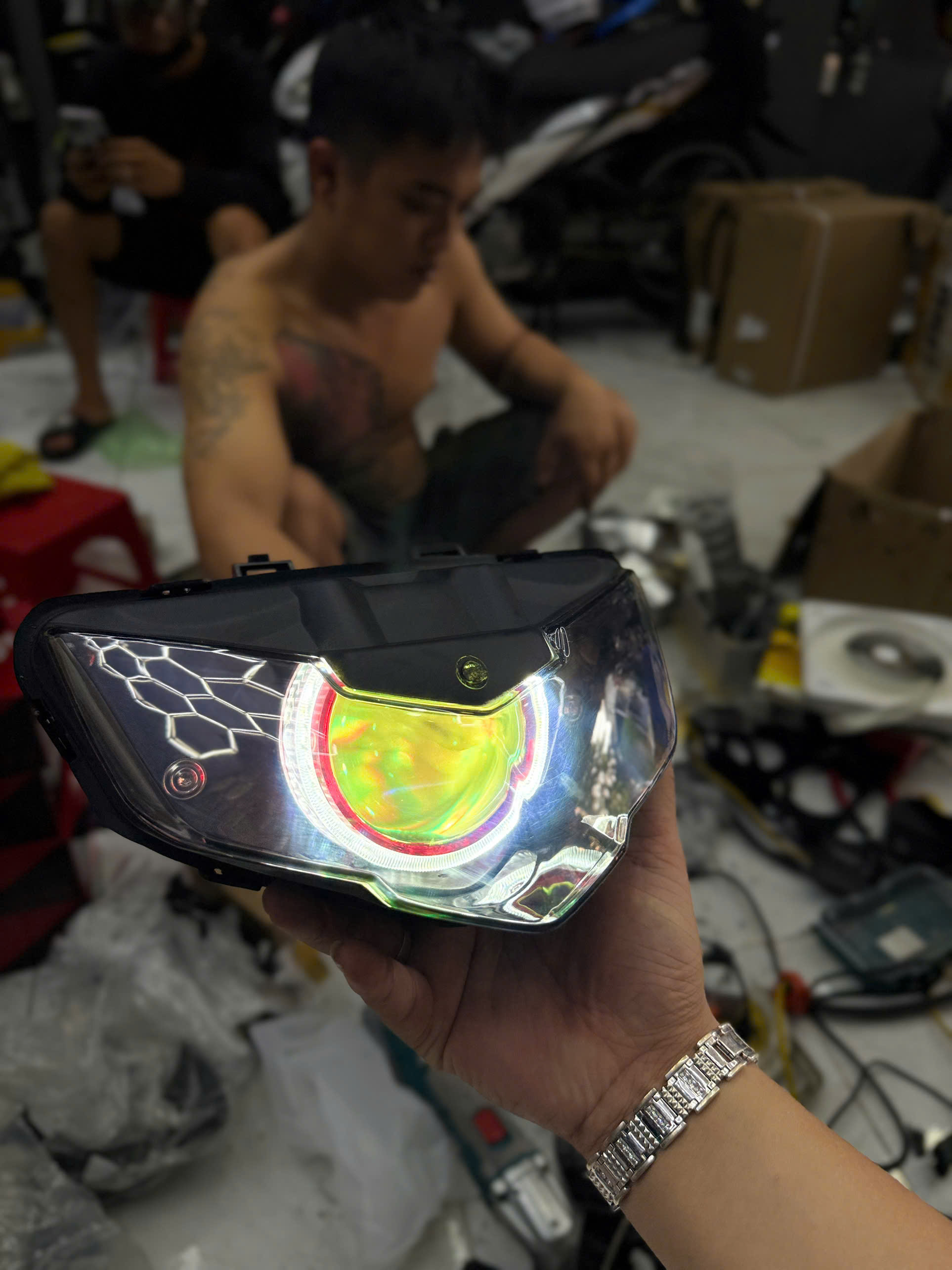 Pha Đèn Ex150 2019 Bi 3.0