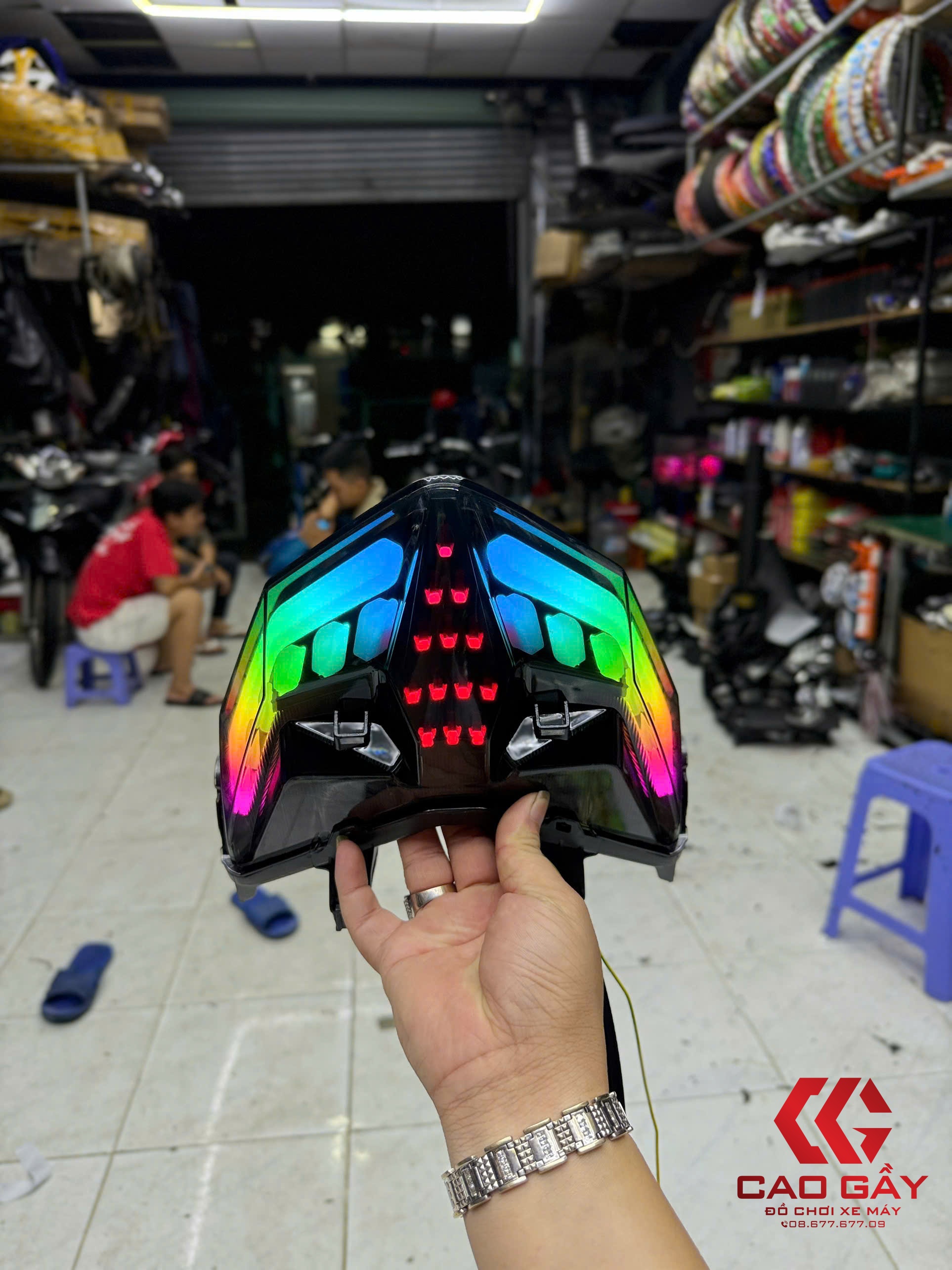 Hậu vario Nguyên Cụm Chỉnh Nút Bấm