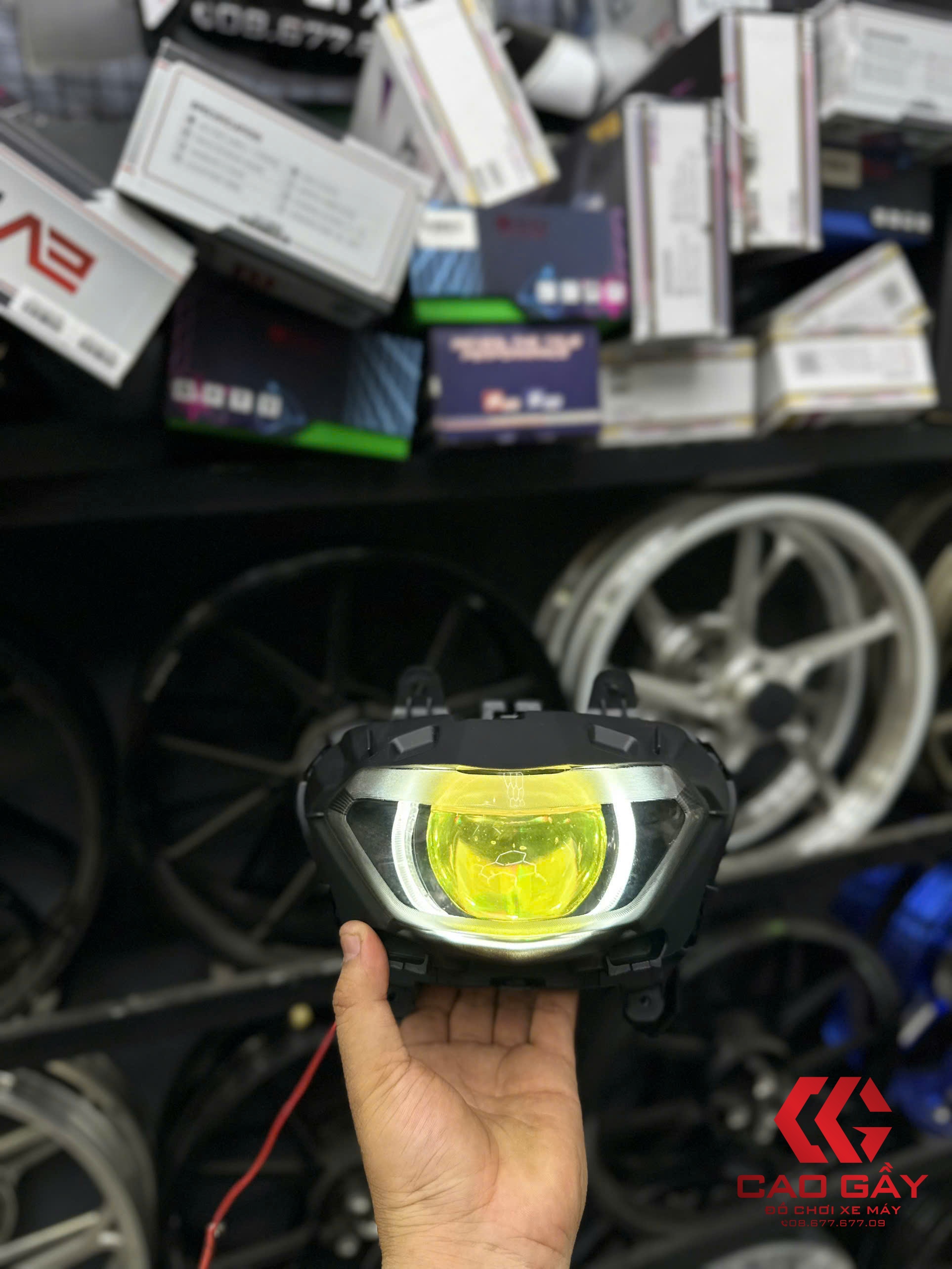 Cụm Pha Đèn Ex155 Bi 3.0