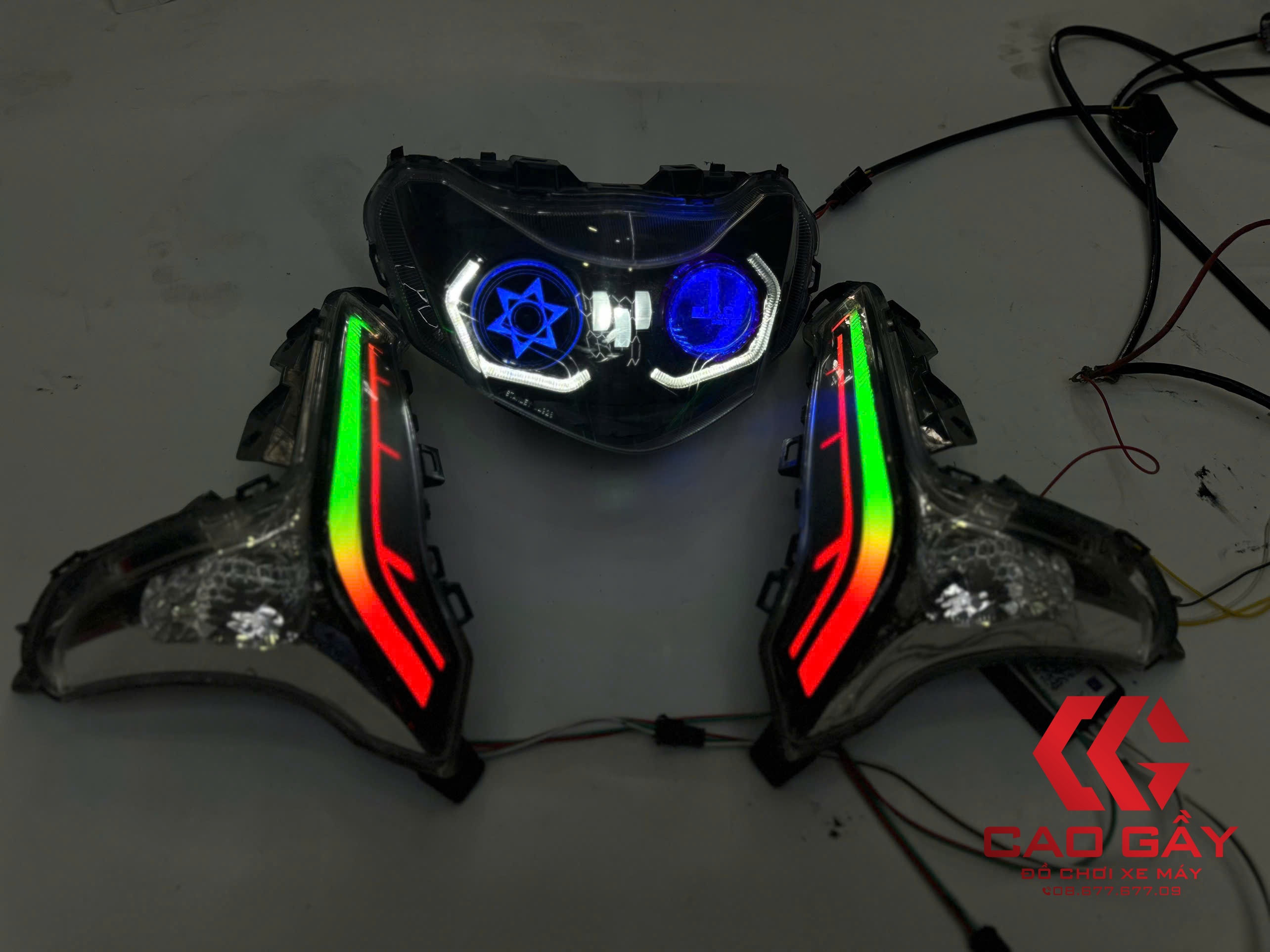 Pha đèn + Demi Audi Fuled