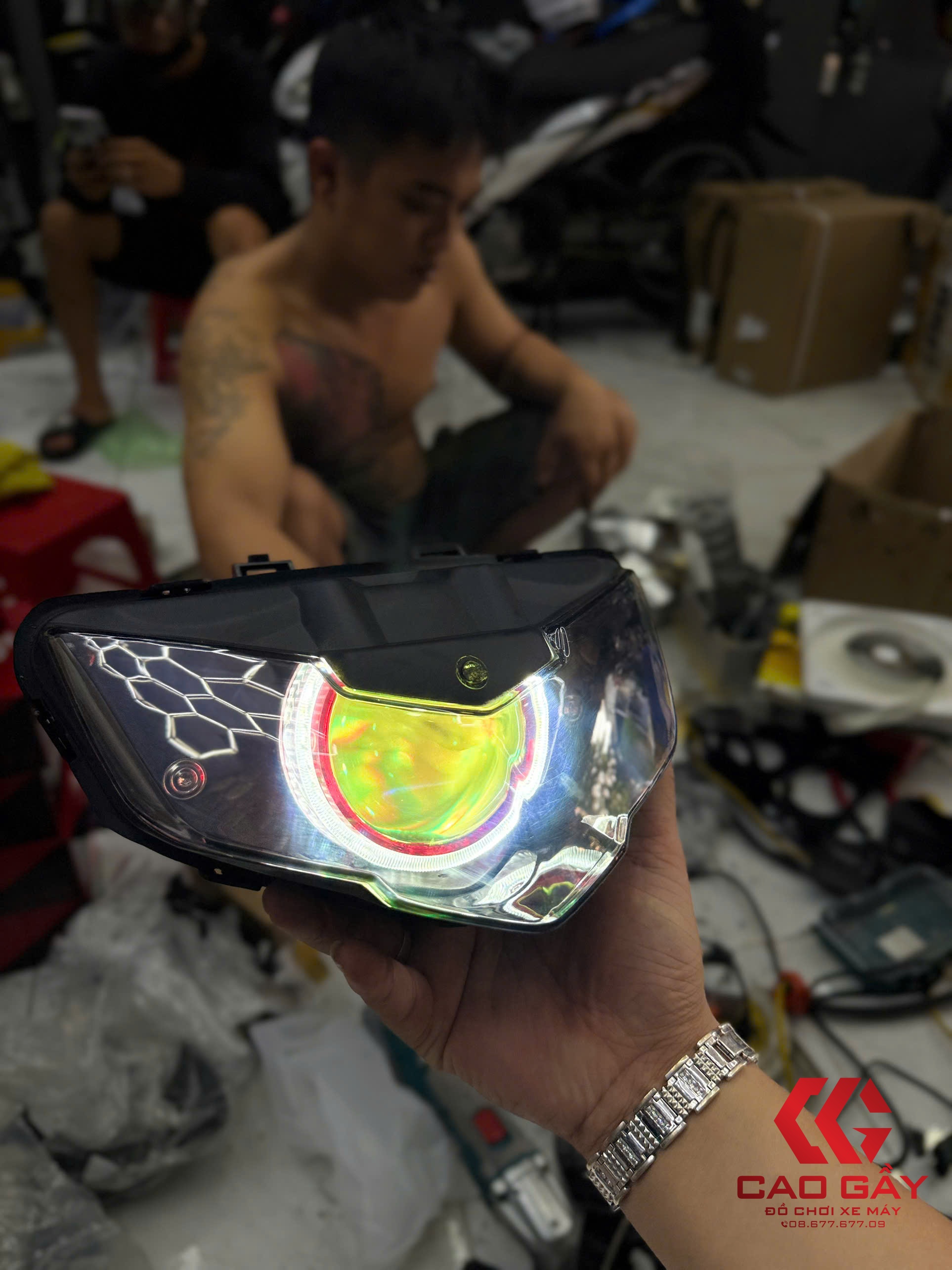 Pha Đèn Ex150 2019 Bi 3.0